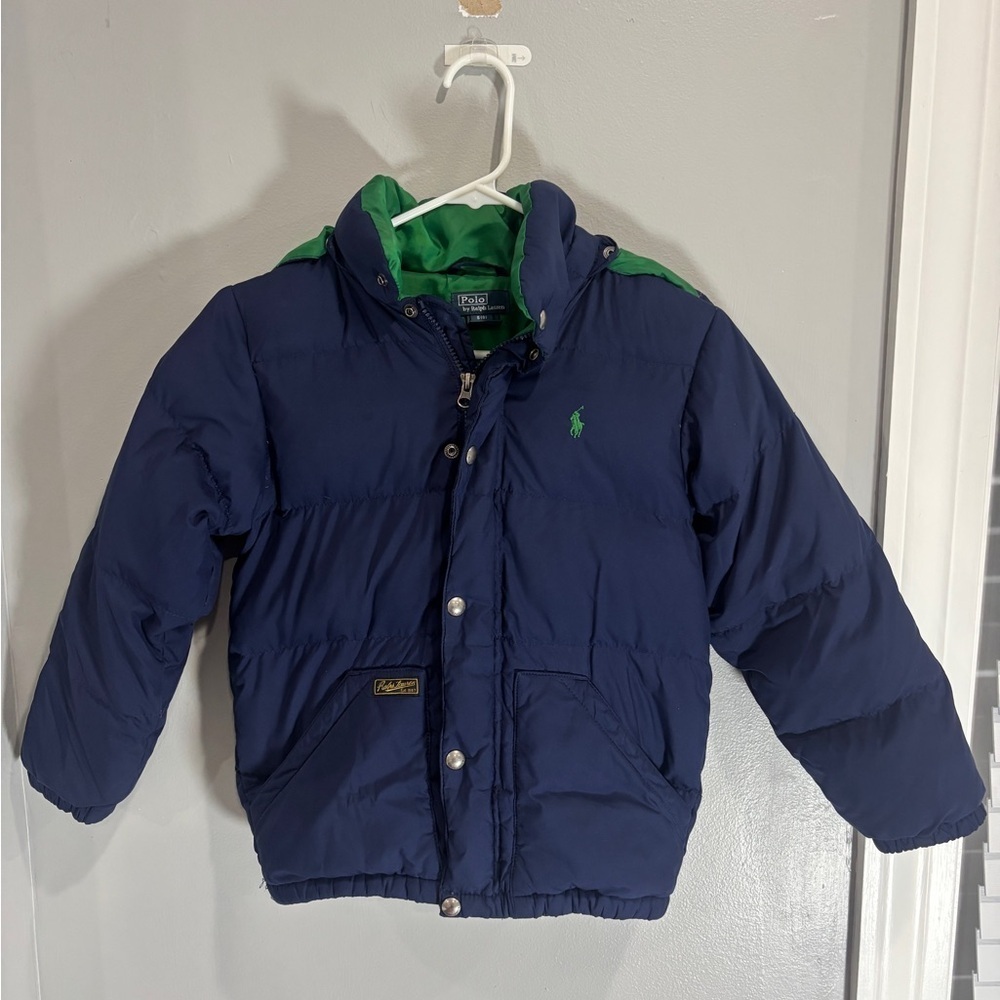 Polo Ralph Lauren Down Puffer Jacket Winter Ski Jacket Snow Youth Small (8)